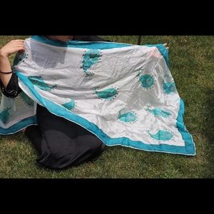 Handmade China silk scarf